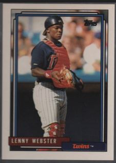 1992 Topps Micro #585 Lenny Webster