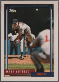 1992 Topps Micro #548 Mark Guthrie