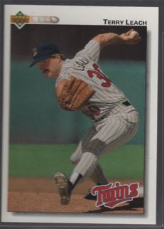 1992 Upper Deck #311 Terry Leach