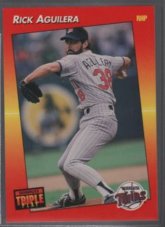 1992 Triple Play #65 Rick Aguilera